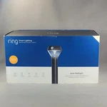 Ring Smart Solar Motion-sensor Security Pathway Pathlight, Black. Fixed Price $21.99.