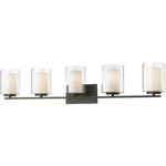 Z-lite 426-5V-OB Willow Light 40.5 Inch Olde Bronze Vanity Wall. Fixed Price $278.80.