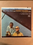 Nat King Cole Sings George Shearing Plays 1962 Capitol Rainbow Stereo Vinyl Lp. Fixed Price $21.99.