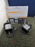 Sylvania Pair Of 3-INCH Ultra Cube Led Pod 2360 Lumens Super Far Spot Light Beam. Fixed Price $56.99.