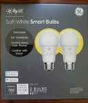 By Ge Smart Bulbs A19 2 Pack Soft White Dimmable Google Assistant Amazon Alexa. Fixed Price $22.99.