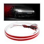 Car Hood Light Strip, Inch Flexible Led Daytime Running White, 59". Fixed Price $12.99.