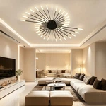 Home Indoor Fireworks Design Flush Mount Led Ceiling Lighting Room Lamp. Fixed Price $134.99.