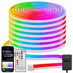 Echosari Neon Rope Lights Rgb Color Changing Ic, 33FT Led Out.... Fixed Price $81.88.