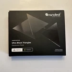 Nanoleaf Shapes Ultra Black Triangles Expansion Pack (3 Panels) Limited Edition. Fixed Price $59.00.