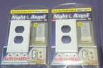 2 Pc Lot As Seen On Tv Night Angel Lighted Wall Outlet Coverplate Built-in Led. Fixed Price $26.00.