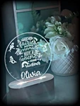 Colour Changing Kids Bedroom Led Laser Cut Night Light Rainbows Unicorns Fairy. Fixed Price $35.84.