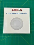 Jullison 6 Inch Led Low Profile Recessed & Surface Mount Disk Light 15W. Fixed Price $14.99.