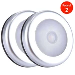 Led Wireless Motion Sensor Night Light Wall Cabinet Closet Stair Lamp - Pack 2. Fixed Price $18.95.