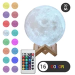 3D Moon Night Light Table Lamp Usb Charging Remote Touch Control Home Decor Gift. Fixed Price $17.99.