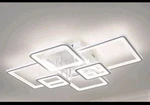 Shine Luest Modern Led Ceiling Light. Model NO.6H-FANG-BL/WH.. Fixed Price $94.99.