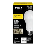 Feit Electric A21 Light Bulb, 150W Led, 3000K Bright White. Fixed Price $15.51.