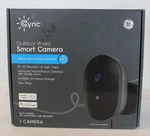 Ge Cync Outdoor Wired Smart Camera 2K-HD Brand New/ Open Box. Fixed Price $49.76.