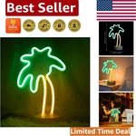 Fun Coconut Palm Tree Led Night Light - Ideal For Kids' Parties & Bedroom Decor. Fixed Price $23.39.