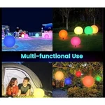 Multi-color 3 Orb Wireless Lights Remote Battery Operated Multiple Use Hang. Fixed Price $39.99.