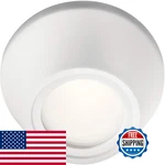 Kichler Lighting Horizon 6.5 3000K Led Downlight Glass Diffuser White Finish. Fixed Price $58.33.