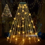 Christmas Tree Lights, 400 Led With 8 Modes Warm White. Fixed Price $16.65.