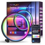 Smart Led Table Lamp, Rgb+ic Lighting, Color Changing Night Light, Music Sync.... Fixed Price $48.30.