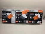 (3) Commercial Electric 5/6" Smart Led Indoor/outdoor Recessed Trim, Full Color. Fixed Price $32.19.