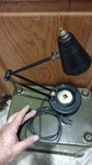 Antique Multi Angle Student Desk Art Lamp Industrial Toleware Tool Machine Shop. Fixed Price $75.00.