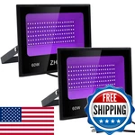 Zhma 60W Lights Flood Lightblacklight Plug And Switch For Glow Party. Fixed Price $75.84.