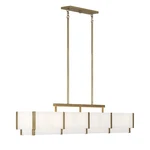 Savoy House Orleans 8-LIGHT Linear Chandelier, Distressed Gold 1-2332-8-60. Fixed Price $2628.80.