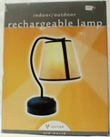 Vector Indoor/outdoor Rechargeable Lamp - Color Black, Bronze Finish, Dimmable. Fixed Price $9.75.