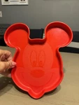 Tupperware Disney Mickey Mouse Food Plate #3751A Kids Ears Face Lunch. Fixed Price $13.99.