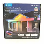 Govee Outdoor Strip Light Evo 49.2FT Rgbic Smart Led Wifi App Waterproof. Fixed Price $39.95.