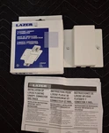 Halo Lazer Track Lighting Floating Canopy & Connector LZR202P White Cooper. Fixed Price $11.99.