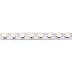 Nuvo Lighting 77/195 Chrome 8-LIGHT 48"W Vanity Strip Ada Compliant. Fixed Price $67.99.