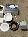 Lifx 4 In Supercolor Adjustable Smart Led Canless Recessed Downlight Trim Kit. Fixed Price $25.73.