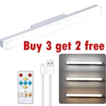 Led Under Closet Light Usb Rechargeable Magnetic Shelf Strip Bar Cabinet Wall. Fixed Price $16.99.