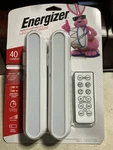 Energizer Remote Controlled Light Bars 40 Lumens New. Fixed Price $18.50.