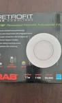 Rab 6" 11 Watt Led Gimbal Retrofit Downlight - Dimmable 4 Pack. Fixed Price $55.55.