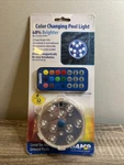 Game Changing Multicolor - Multipurpose Led Pool Light With Remote. Fixed Price $16.99.
