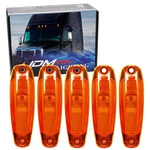 Amber Led Oe-spec Front Raised Roof Marker Lights For 17+ Freightliner Cascadia. Fixed Price $37.19.