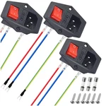 Mkbklljy Ac 10A 250V Rocker A.3 Pcs(with Led Switch,extension Cord,fuse). Fixed Price $14.76.