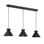 3-LIGHT Linear Chandelier By Trade Winds. Fixed Price $340.00.