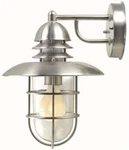 Lite Source Outdoor Wall-lamp Stainless Steel, 60W, Type LS-1468STS. Fixed Price $169.99.