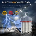 High Bay Temporary Led Work Light, Linkable Lamp, 80 Watt, 11360 Lumens 5000K. Fixed Price $64.94.