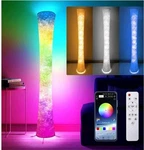 2PK Floor Lamp, 61'' Smart Rgb Led Corner Music Sync 16 Million Diy Lamps. Fixed Price $74.99.