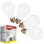 Satco S3950 25 Watt A19 Incandescent Frosted Light Bulbs - Medium Base 130. Fixed Price $19.22.