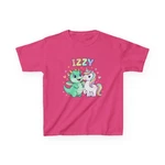 Izzy Dragon And Unicorn Kids Tee Rainbow Cute Friends. Fixed Price $12.44.