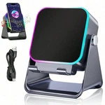 Wireless Induction Speaker 5-IN-1 Bluetooth With Phone Stand. Fixed Price $14.99.