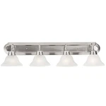 Design House 519215 Millbridge Vanity Light Dimmable Frosted Glass For Above. Fixed Price $102.65.