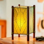 Eangee Fortune 15" High Natural Cocoa Leaf Green Accent Lamp. Fixed Price $148.00.