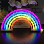 Qiaofei Neon Light Signs,rainbow Wall Decor For Girls D-rainbow. Fixed Price $20.73.