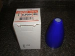 Juno Trac 12 TLP304 Decorative Cone Shaped Vianne Glass Shade Cobalt Blue. Fixed Price $25.00.