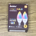 Avatar Smart Led E12 Candelabra Bulb Multicolor Alexa Google 500 Lumens 2-PACK. Fixed Price $15.92.